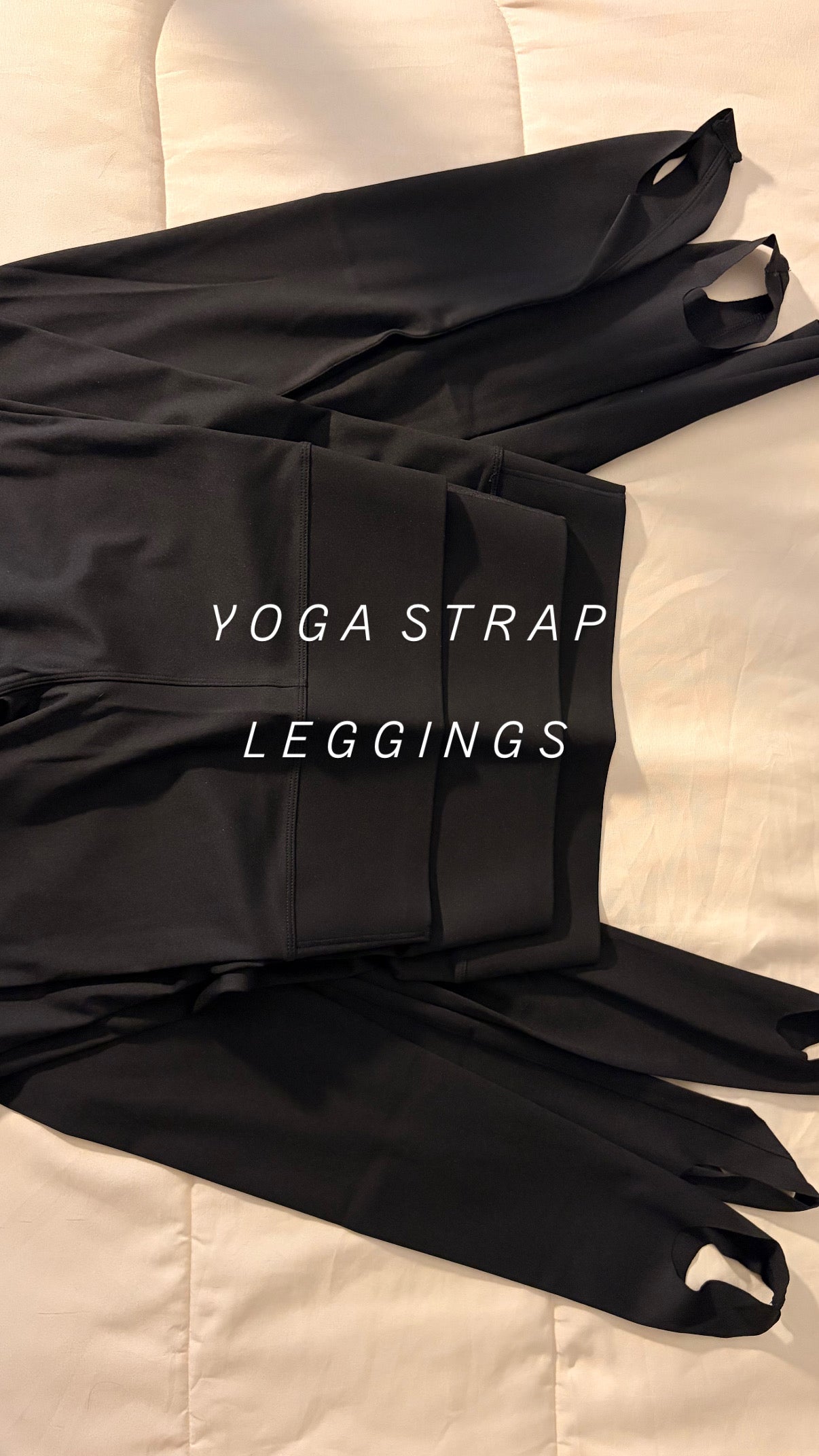 Yoga strap leggings