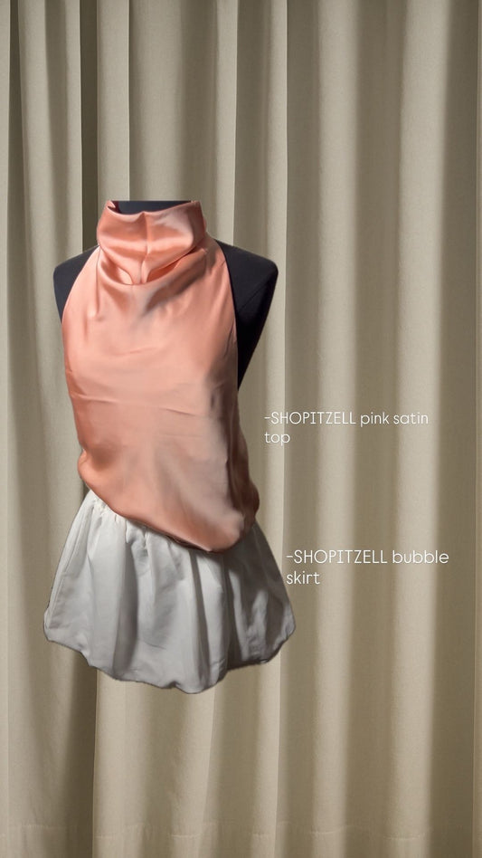Satin top
