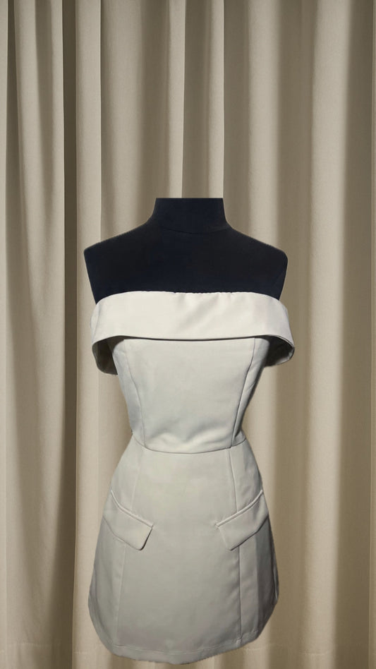creme dress