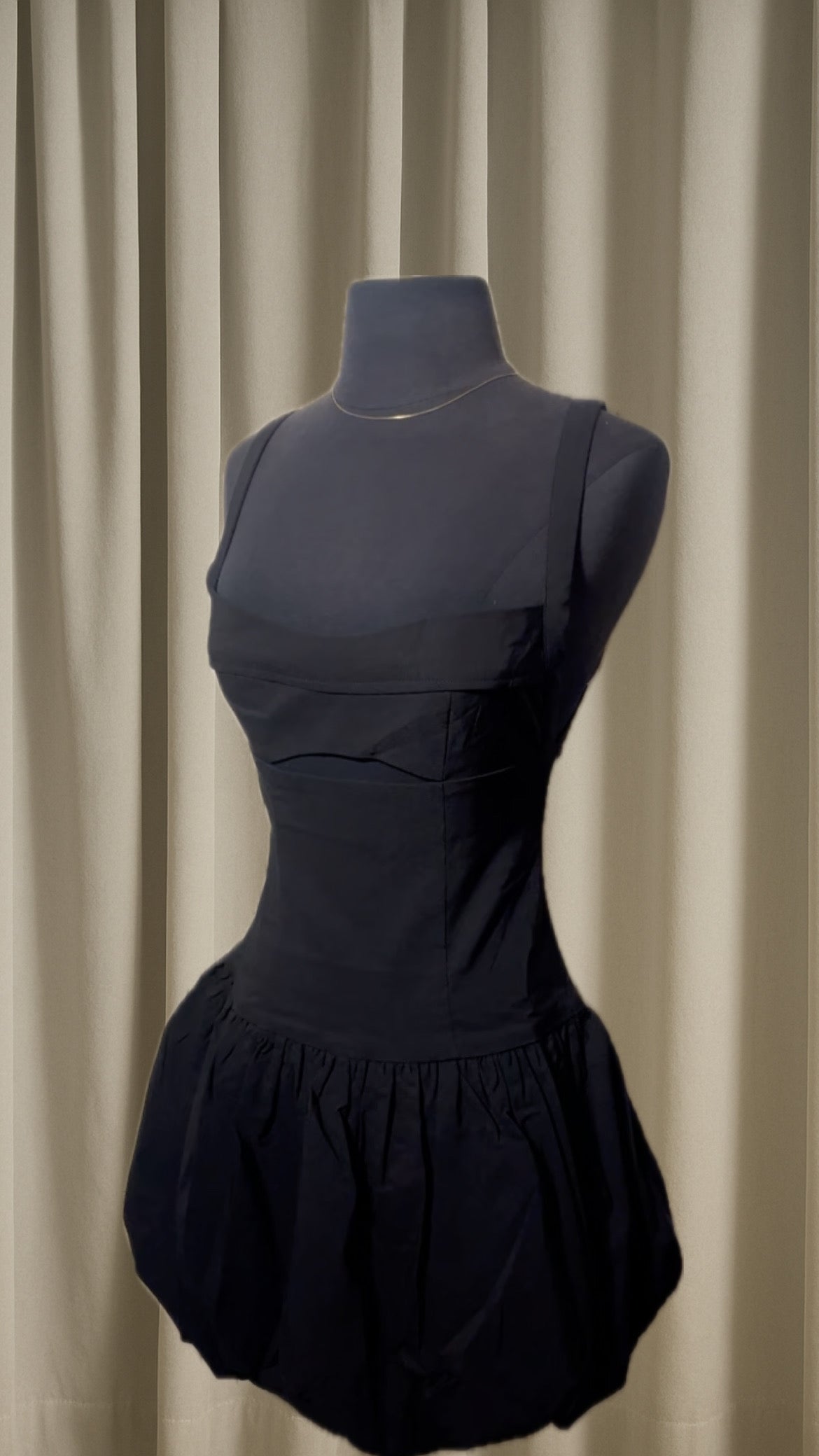 Bubble skirt dress
